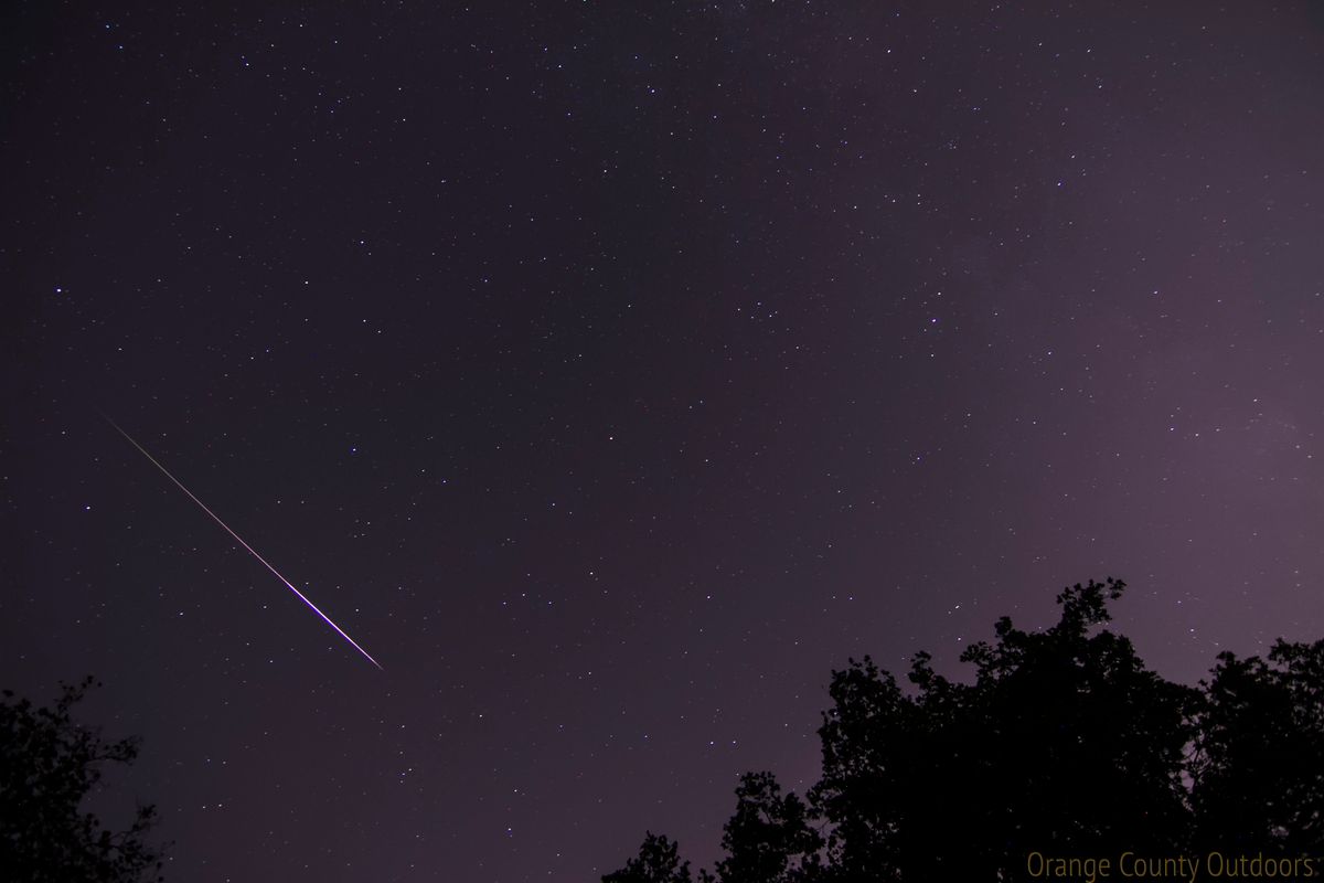 Perseid Meteor Shower viewing from Orange County Orange County Outdoors
